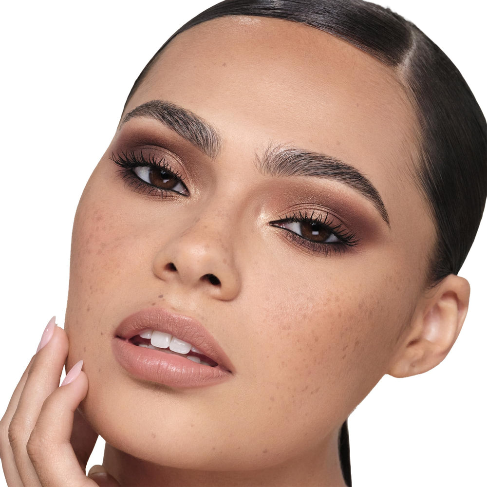 Anastasia Beverly Hills Mini Paleta Sombras: muestras en piel para probar combinaciones.