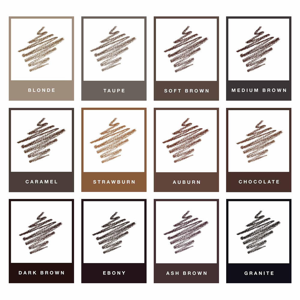 Anastasia Beverly Hills Deluxe Mini Brow Wiz, delineado natural y agarre cómodo para uso diario.
