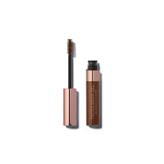 Gel tintado para cejas Anastasia Beverly Hills, envase y aplicación para definición suave.