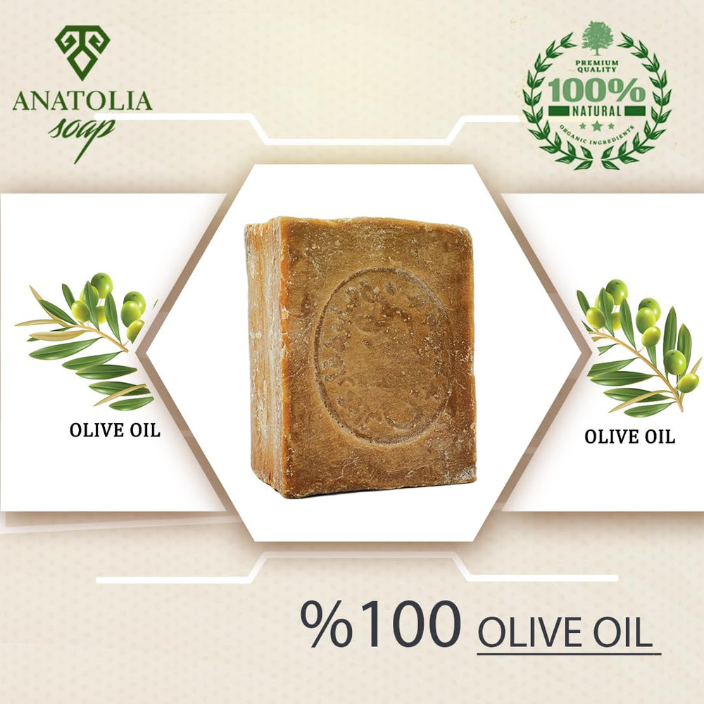 Anatolia Soap Aleppo: uso para manos y cuerpo diario.