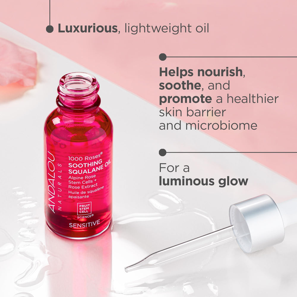 Andalou Naturals 1000 Rosas: aplicación suave en las manos para hidratación.