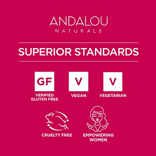 Equilibrio del microbioma con Andalou Naturals 1000 Rosas para piel sana.