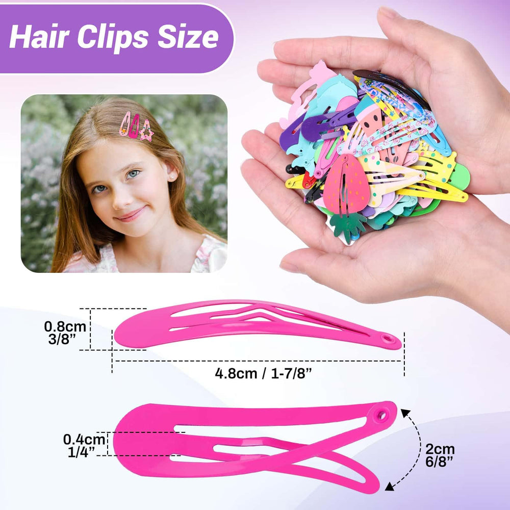 Clips de metal resistentes Anezus con pintura duradera para uso prolongado.