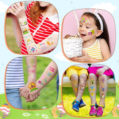 ANGOLIO tatuajes Pascua - feliz Pascua para niños curiosos.