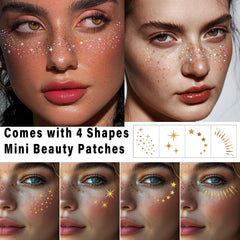 Anmubag Glitter Freckles tecnología a prueba de agua para fotos y lluvia