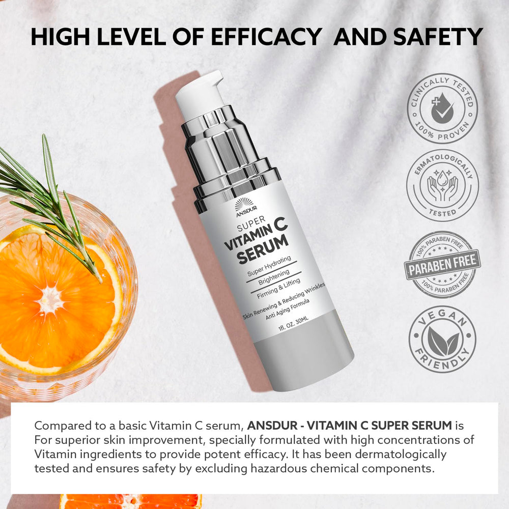 ANSDUR Manos aplicando serum en rostro, sensación fresca y suave