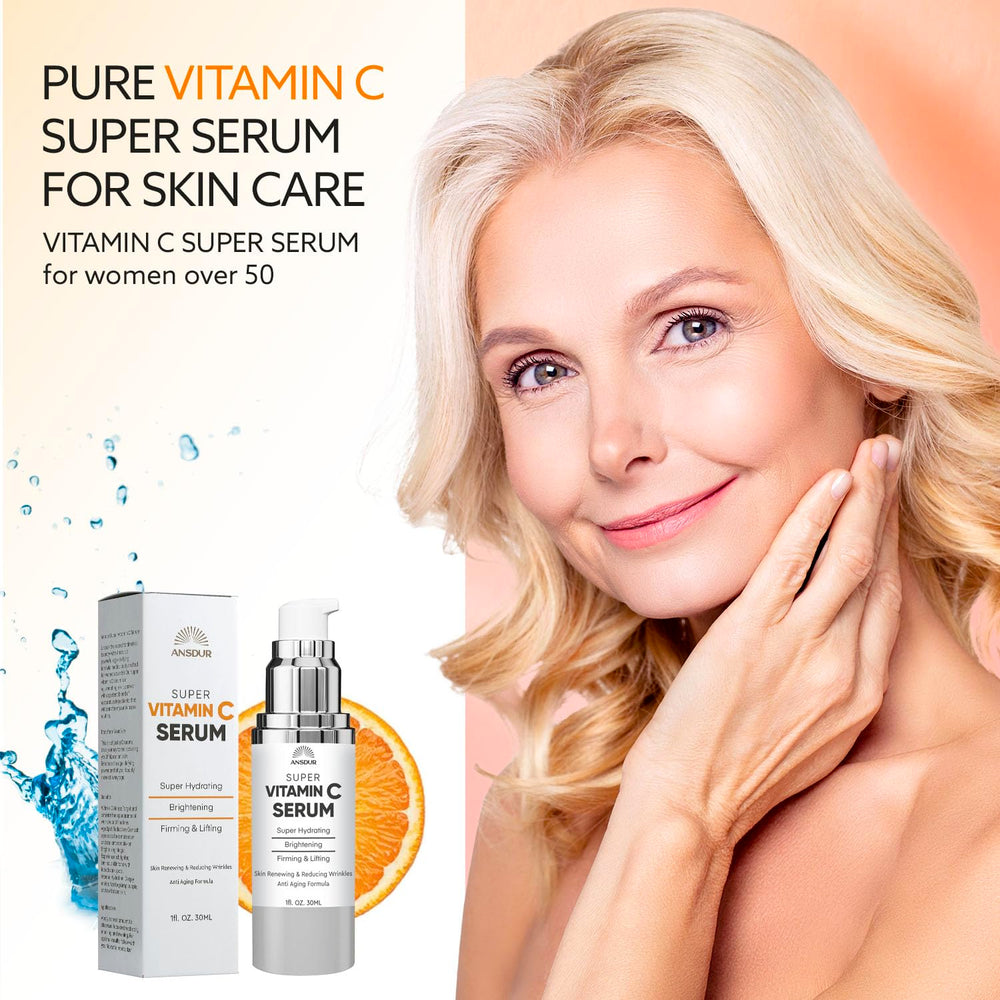 ANSDUR Suero Vitamina C, aplicador gotero facilita dosis y absorción