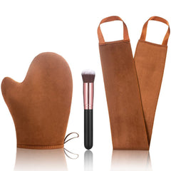 Guante bronceador ANSPHIE con frente ergonómico para aplicación suave
