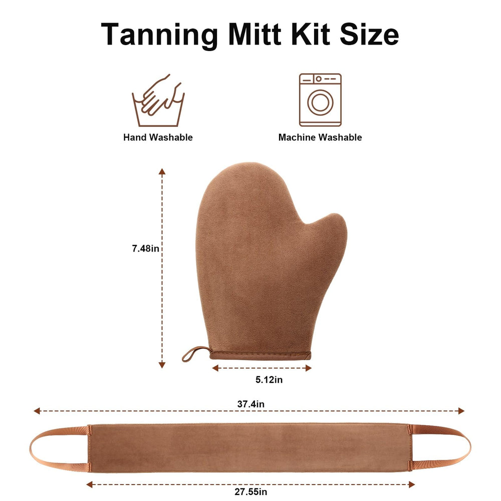 Kit ANSPHIE tres-pack para bronceado, fácil de limpiar y almacenar