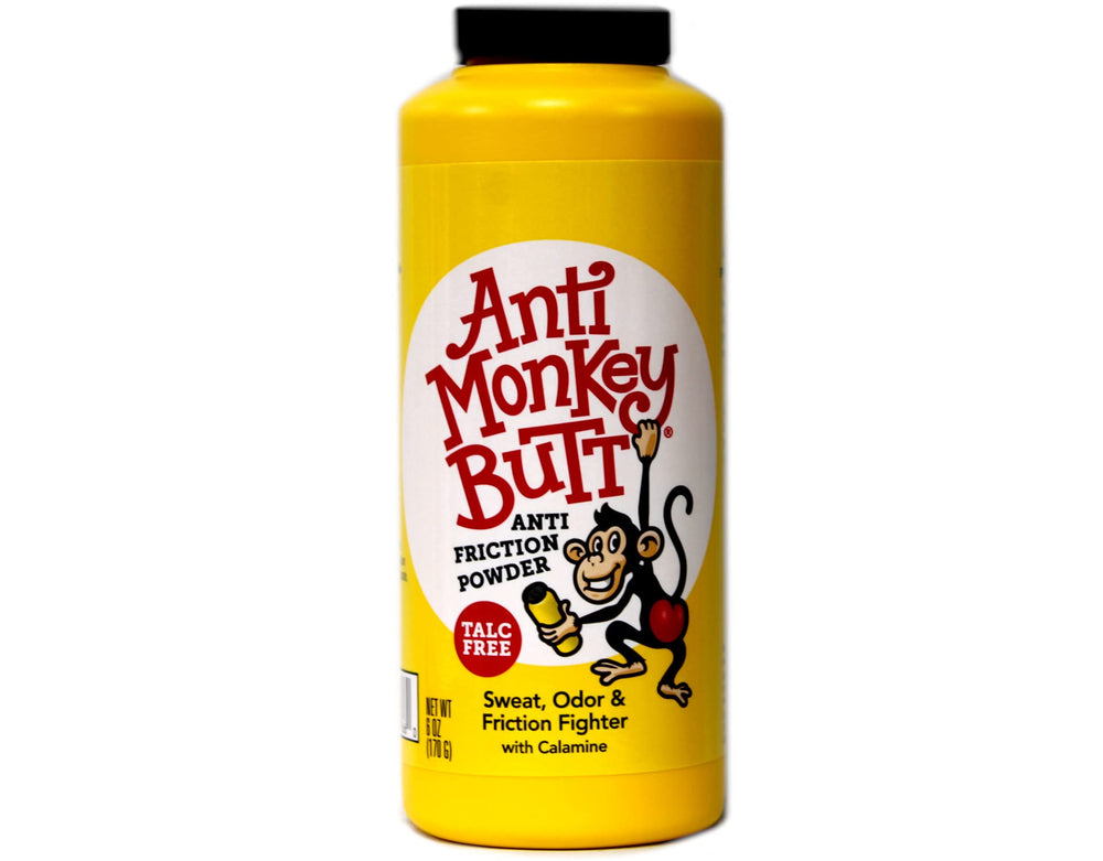 Anti Monkey Butt polvo cuerpo hombre absorbe sudor y reduce rozaduras durante entrenamientos