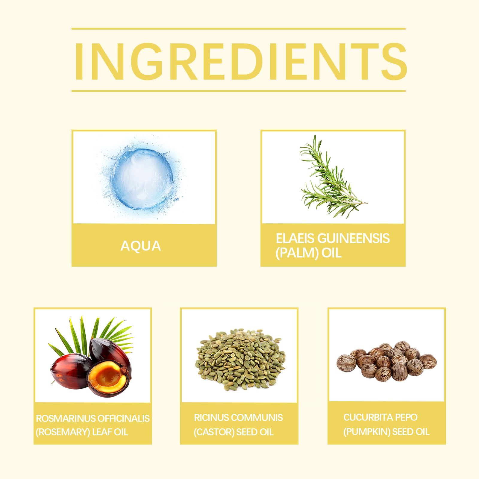 AOFEETINE Batana Aceite – ricino para fortalecimiento del cabello.