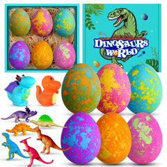 Aofmee bombas dinosaurio huevo empaquetado para regalo infantil