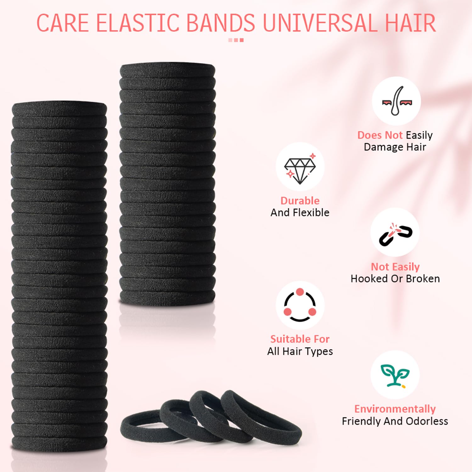 Gomas AOHIEDI para cabello diario, cómodas y duraderas.