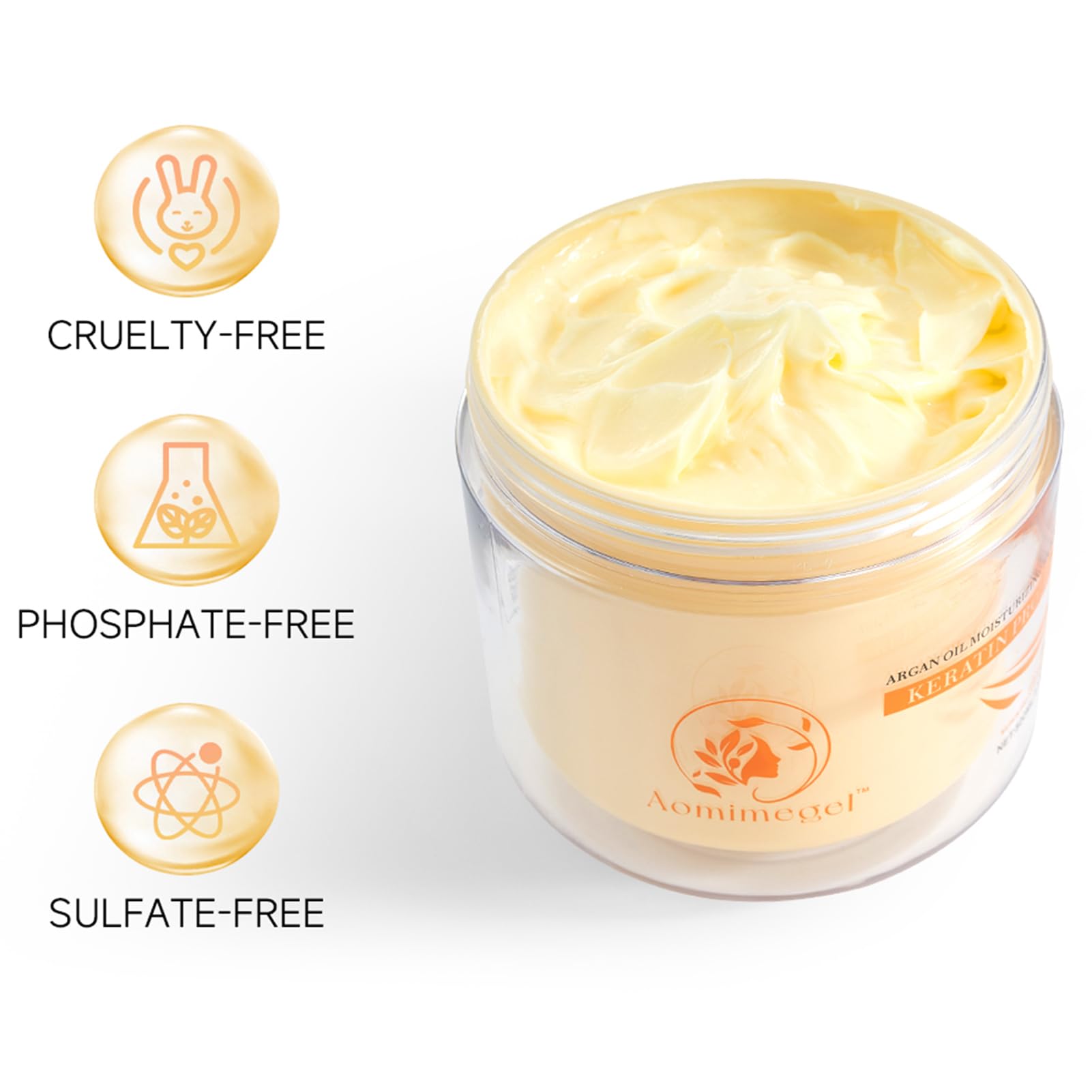Aomimegel Aplicacion Mascarilla Cabello Humedo: aplicado desde medios a puntas para suavidad