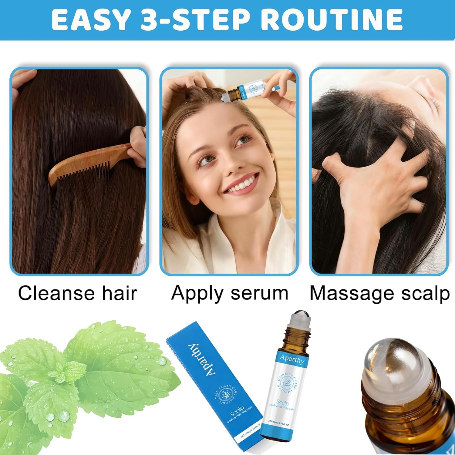 Aparthy aroma mentolado, experiencia sensorial revitalizante para el cuidado.