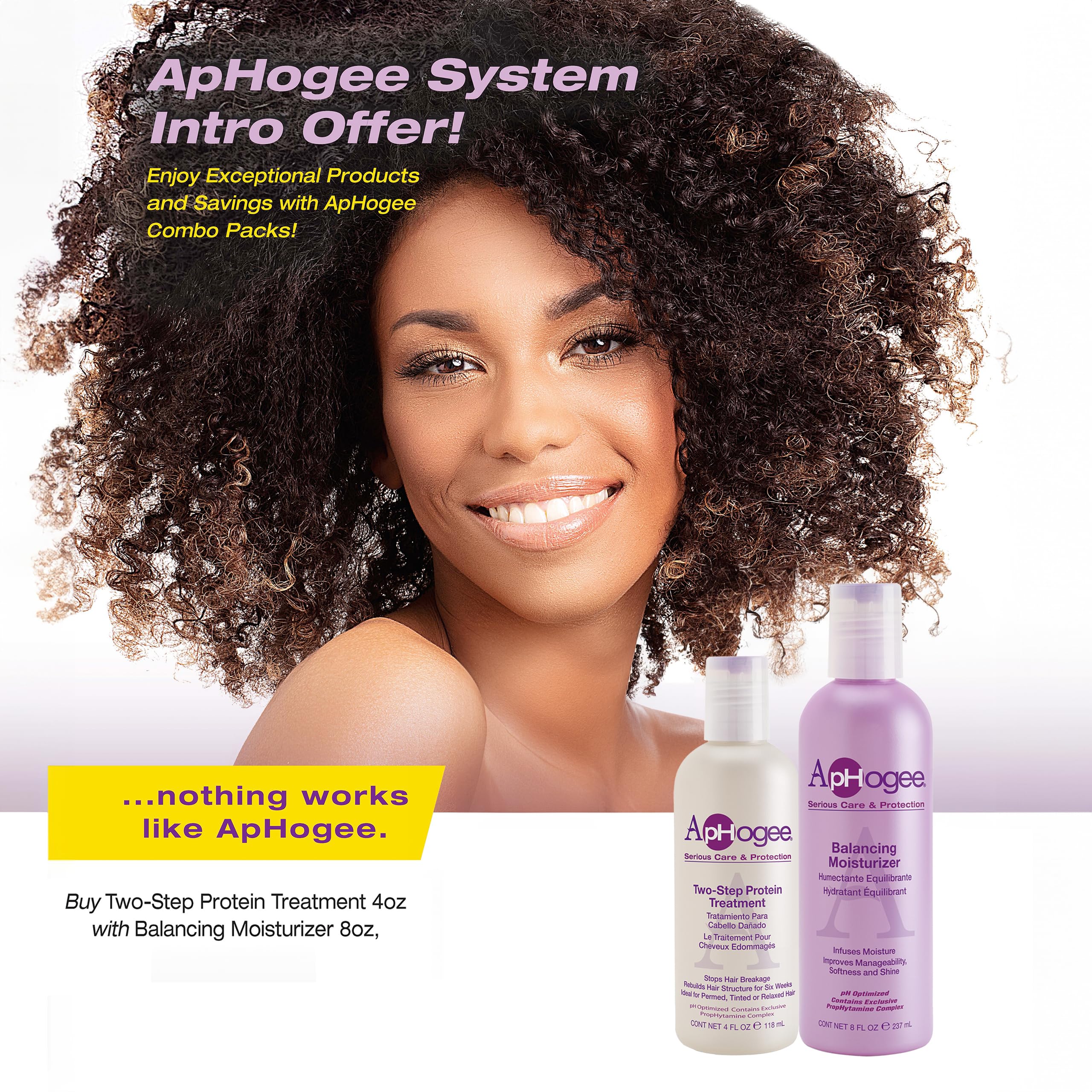 Aphogee: cabello suave tras el tratamiento