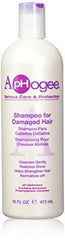Aphogee champú para cabello dañado, cabello tras lavado luce más suave y resistente.