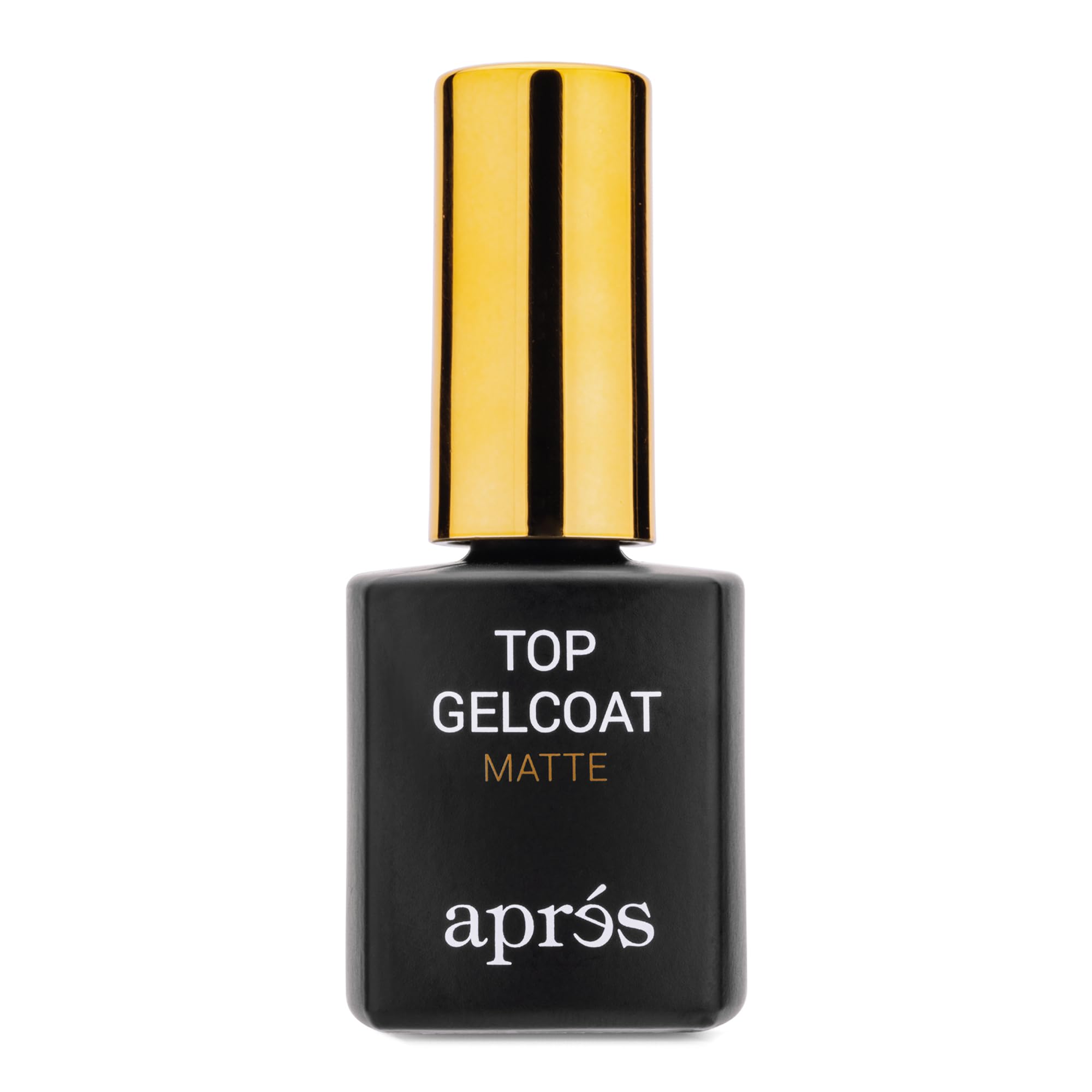 APRÉS capa superior mate sin residuo muestra textura mate suave para uñas elegantes.