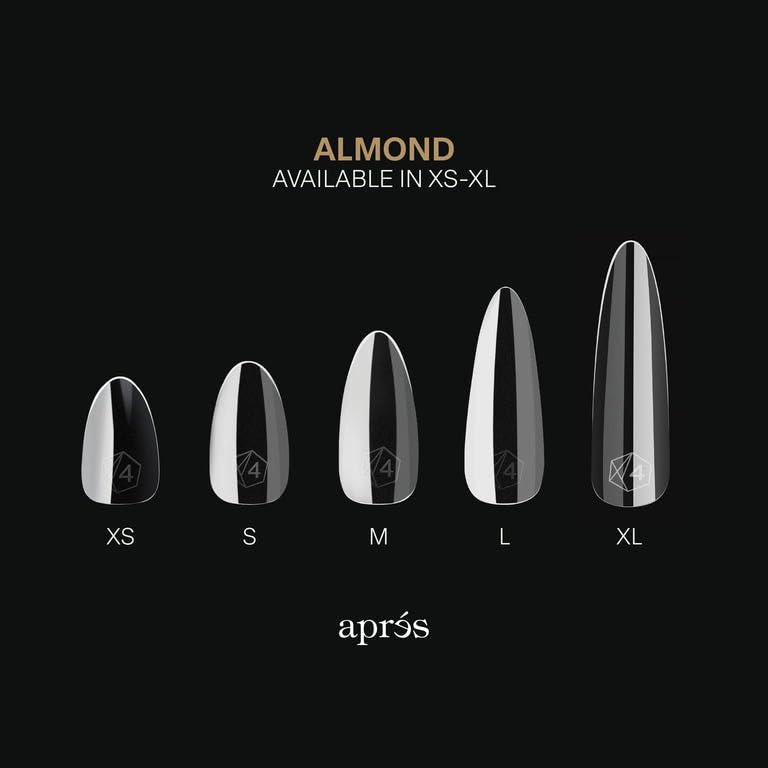APRÉS Gel-X Almond: retirada fácil con acetona para clientas.