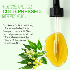 APUUFYQC Aceite Neem aplicado sobre piel para hidratación ligera.