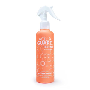 AQUA GUARD desenredante después del nado, botella facilita desenredar tras la piscina