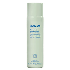 AQUAGE Finishing Spray, frasco de 10 oz, fijación duradera con brillo intenso