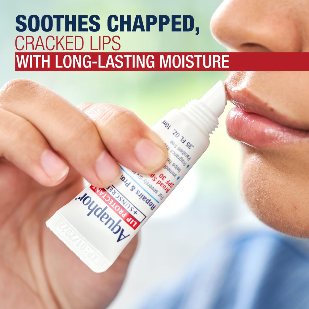 Aquaphor Aplicacion Rapida Labios SPF30: uso diario conveniente