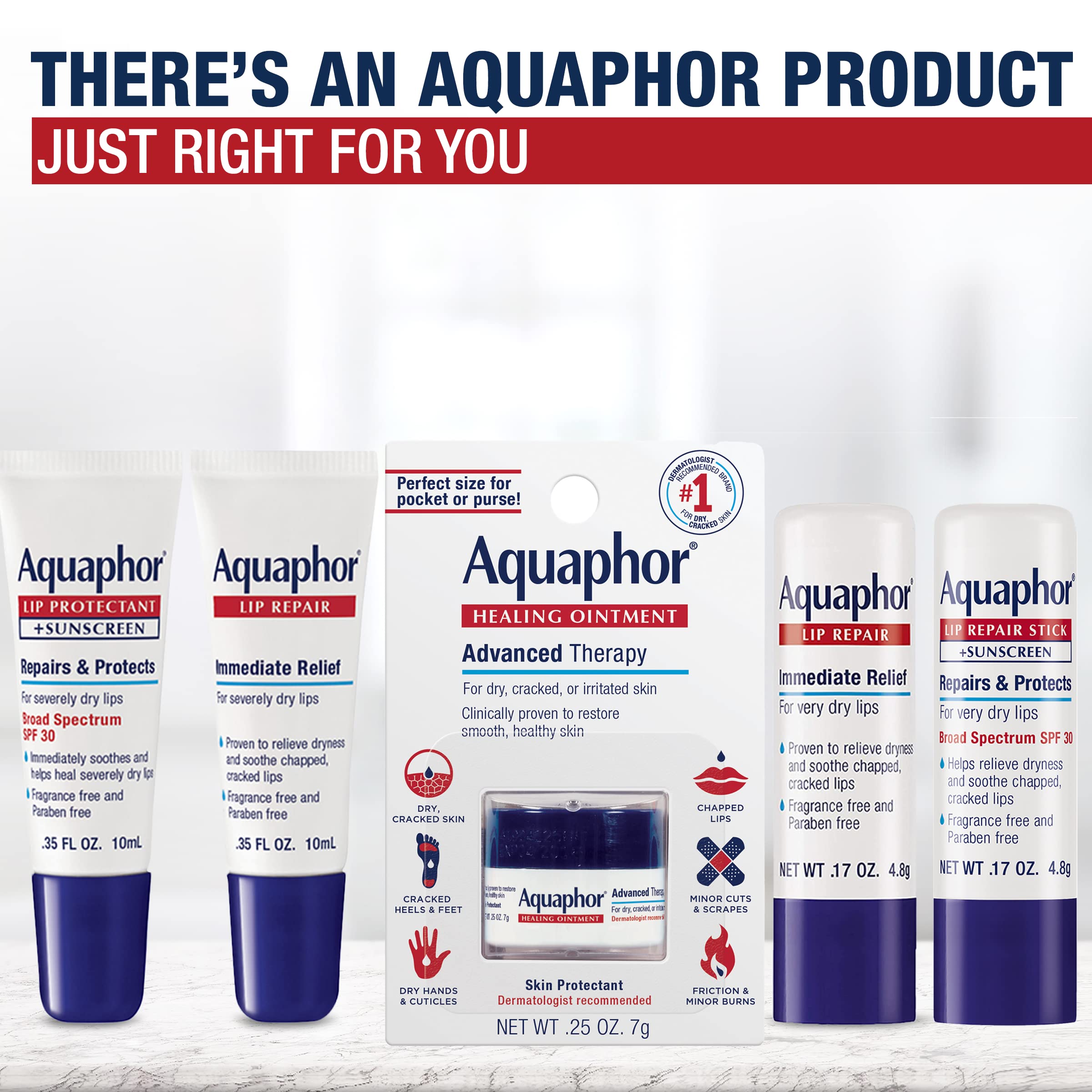 Protege contra viento y frío, Aquaphor mantiene la humedad