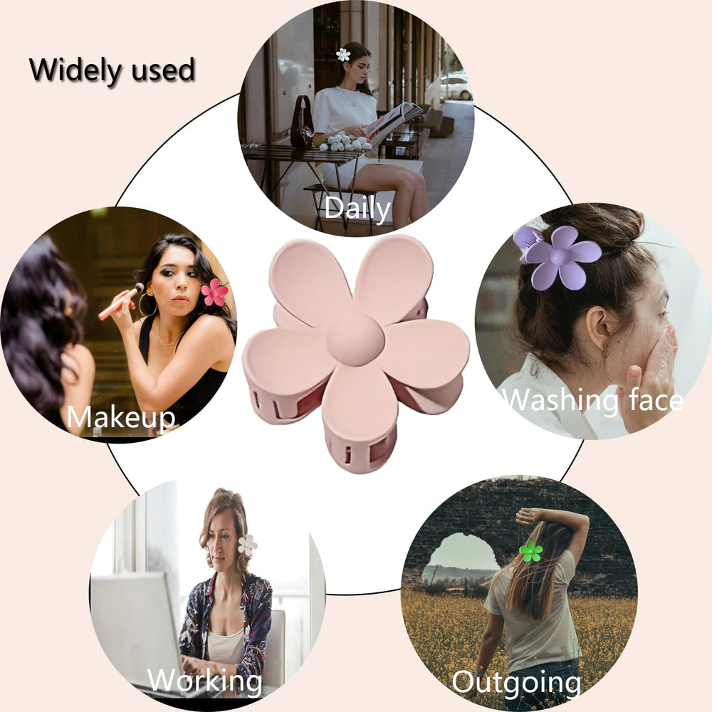 Pinza floral Arbogi negro para cabello oscuro y elegante