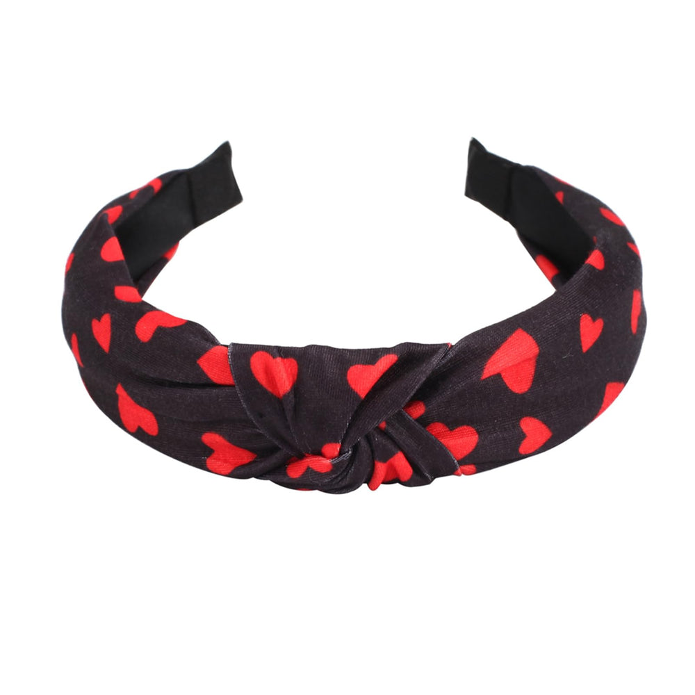 Ardorchid diadema corazón rojo, ideal para niñas y mujeres, añade encanto al look.