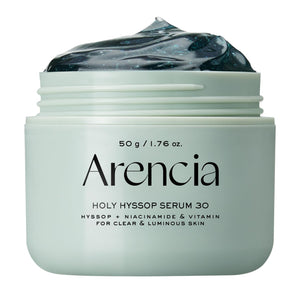 Arencia Glow Hyssop frasco nocturno, hidratación profunda para piel radiante