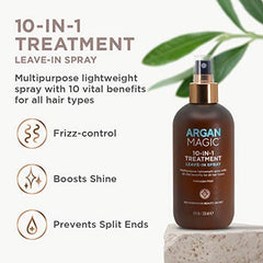 Mezcla de aceites argán y girasol de Argan Magic para nutrición capilar.