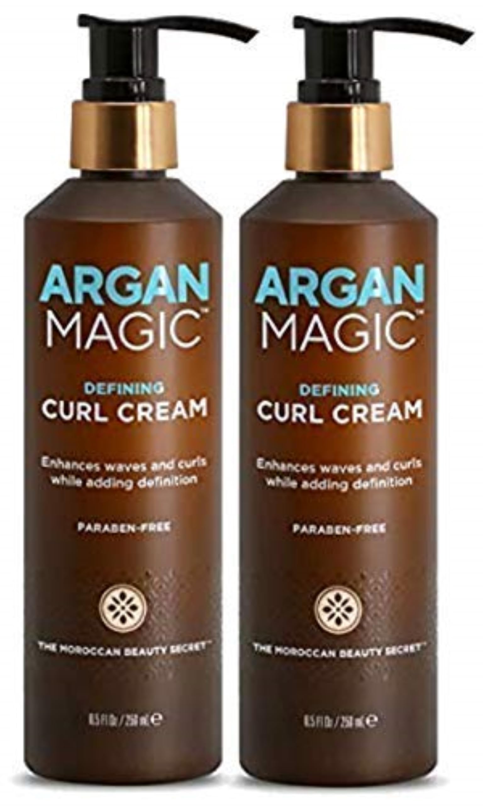 Argan Magic crema definidora para rizos, botella, aporta definición y brillo.