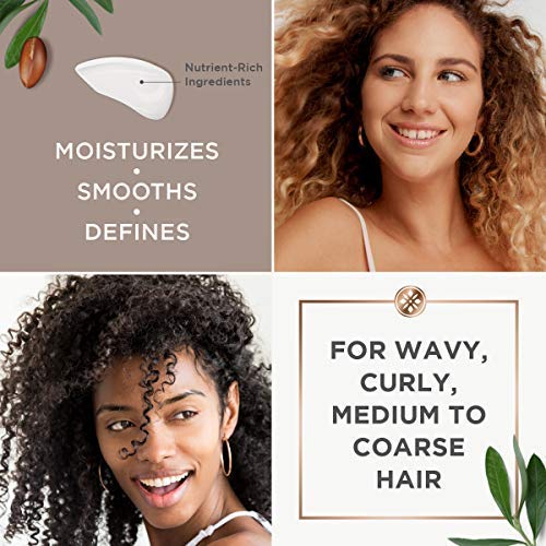 Argan Magic crema para rizos, aporta brillo saludable sin pesadez.