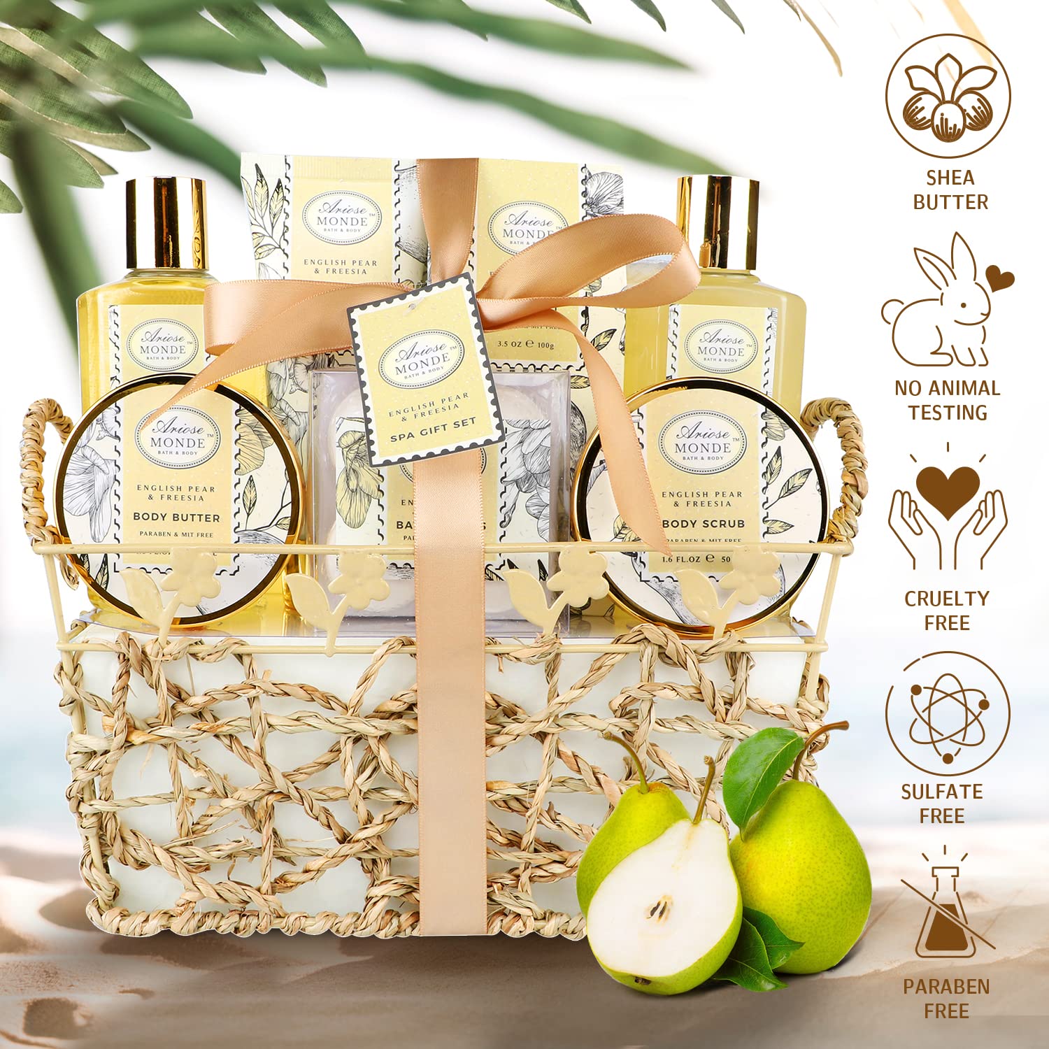 Exfoliante corporal ArioseMonde para renovación suave de la piel
