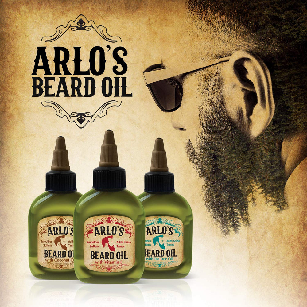 Barba más suave con Arlo's Barba Original, brillo natural.