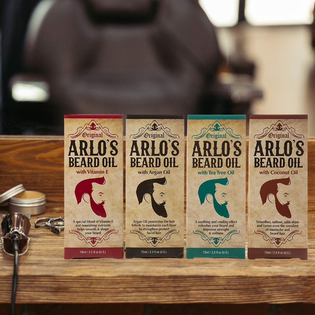 Rutina diaria con Arlo's Barba Original para un look cuidado.