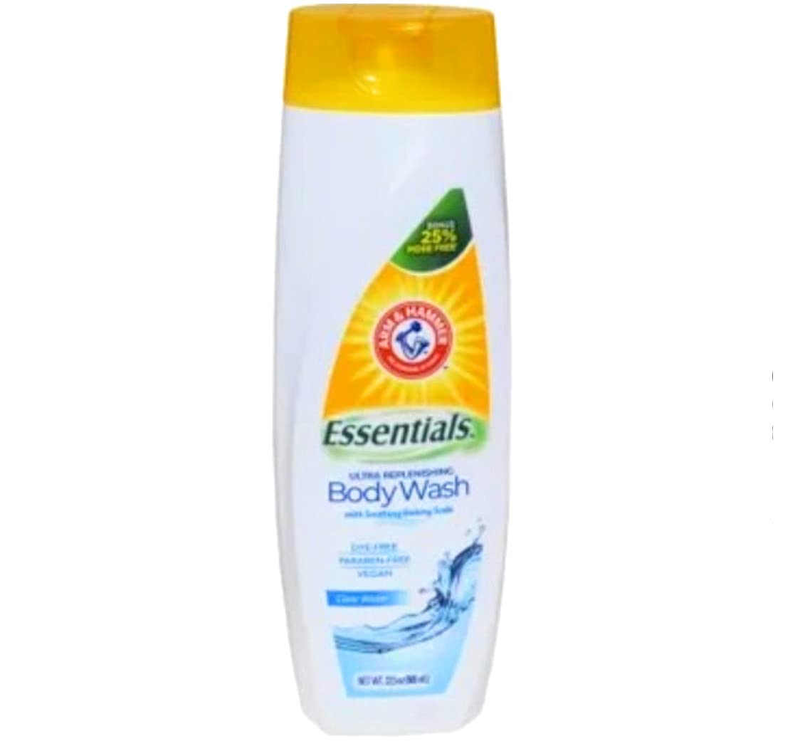 Arm & Hammer Clear Water etiqueta sin tintes para piel sensible.