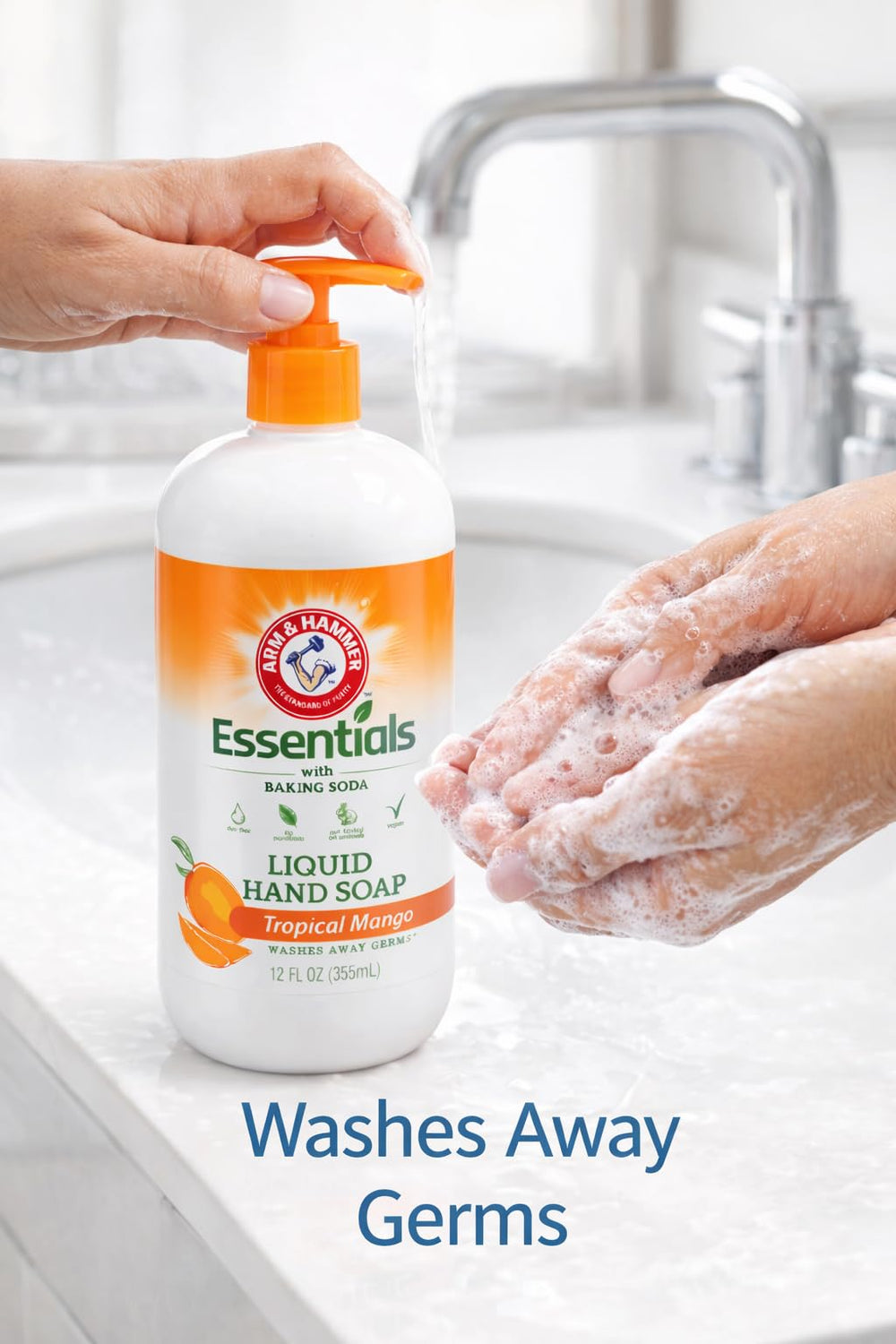 Arm & Hammer Essentials doble pack jabón para manos.