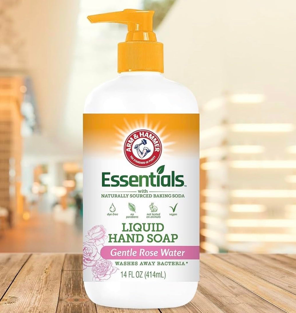 Arm & Hammer jabón líquido rosas, espuma suave para uso diario.