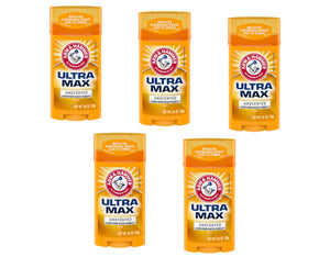 Arm & Hammer Ultra Max, barra ancha sin perfume para frescura diaria.