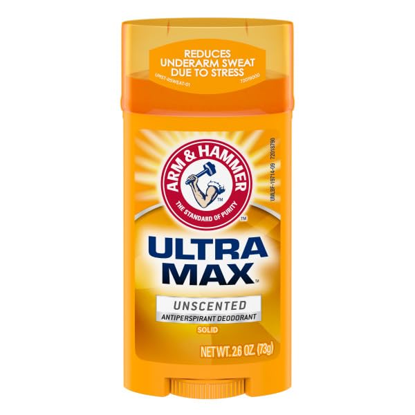 Arm & Hammer Ultra Max, empaque de 5 barras para uso práctico diario.