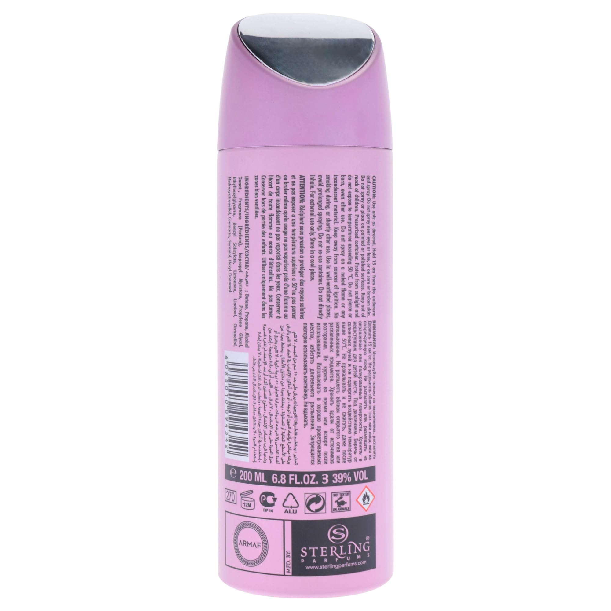 Armaf Club De Nuit para Mujeres, aplicación rápida para sensación fresca y duradera