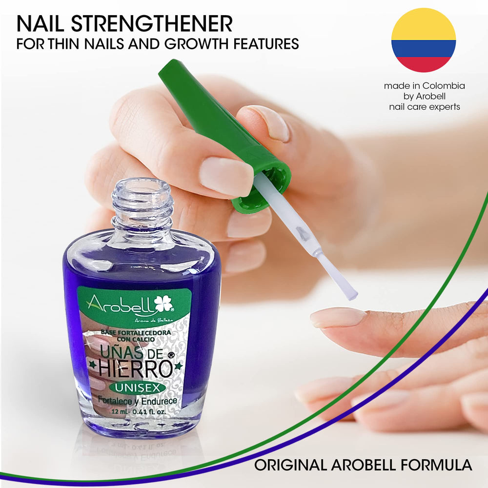 AROBELL Calcio, biotina y extractos naturales para uñas sanas.