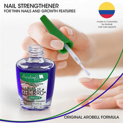 AROBELL Calcio, biotina y extractos naturales para uñas sanas.