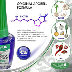 AROBELL Uñas fuertes y resistentes gracias a su fórmula reforzada.