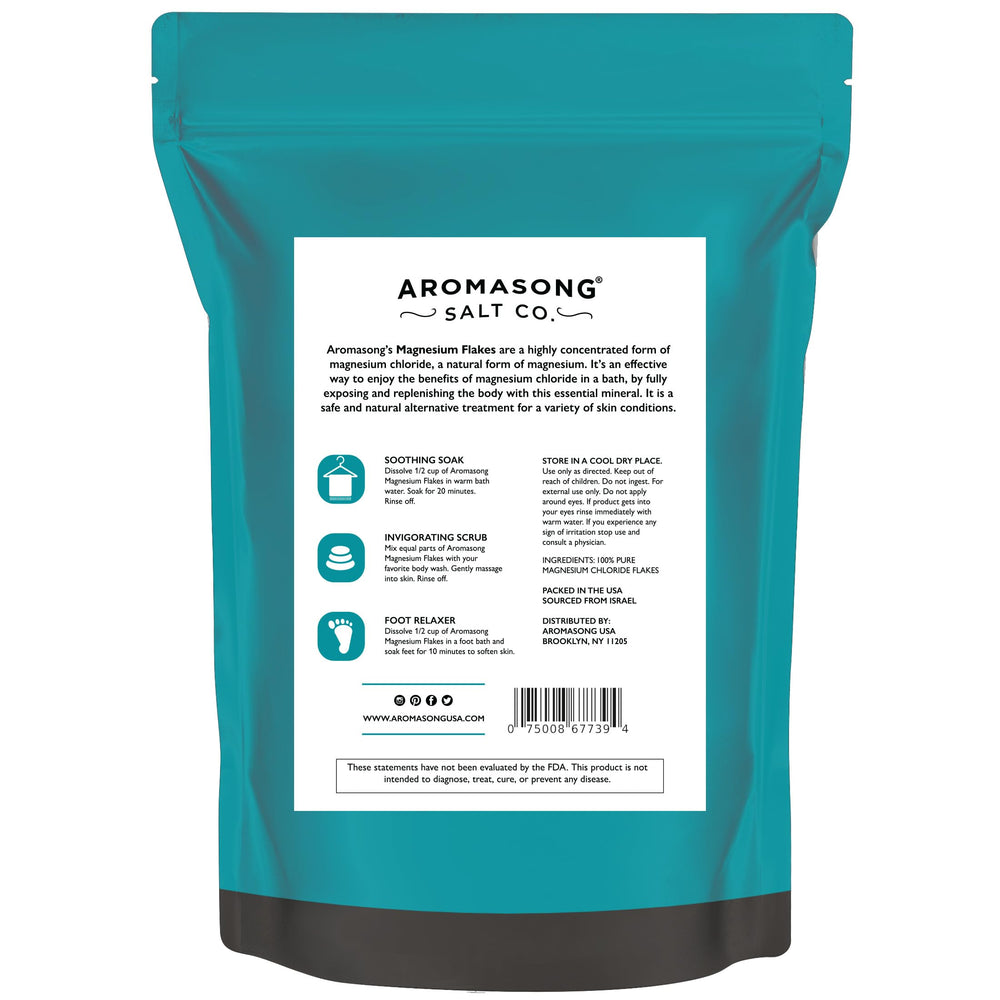 Aromasong regalo ideal, sal de baño orgánica para bienestar.