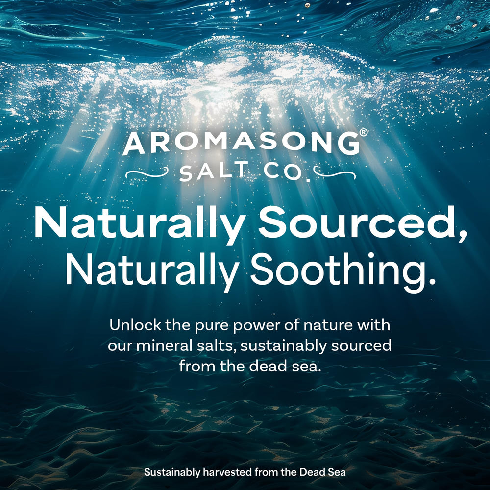 Aromasong relajación general en baño con magnesio, comodidad para toda la familia.