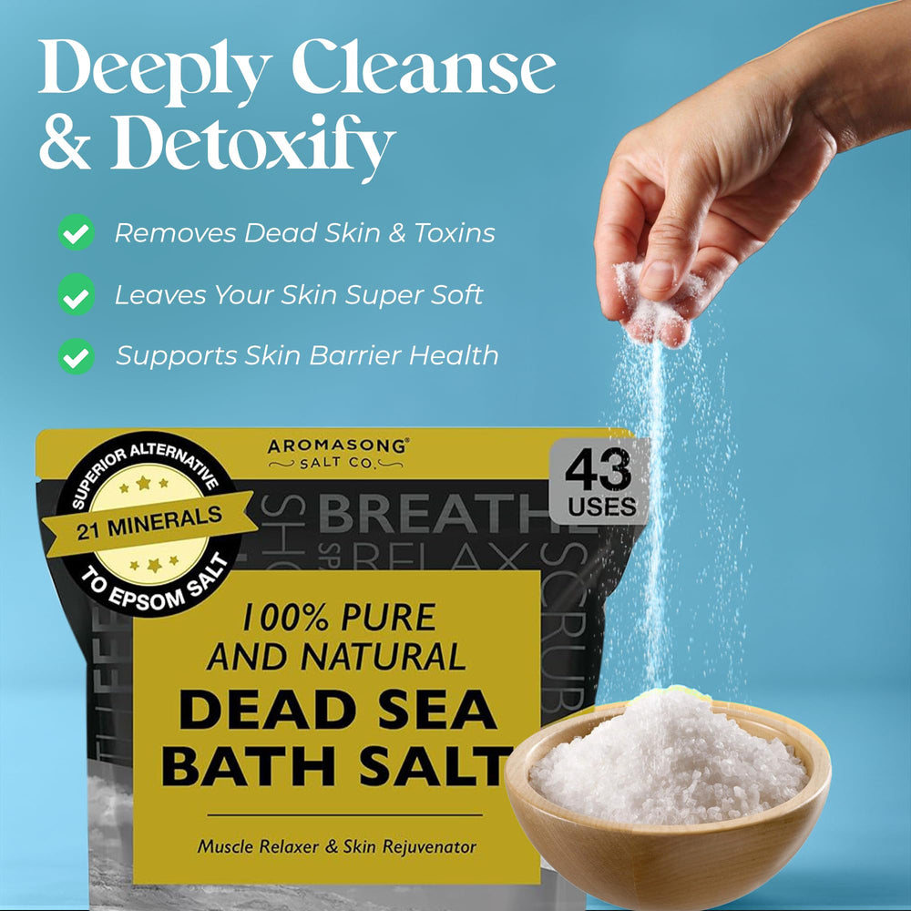 Aromasong Sal de Mar Muerto exfoliación suave para la piel