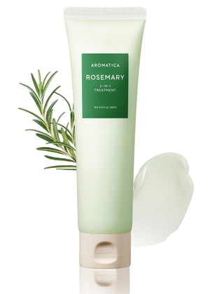 AROMATICA Romero 3-en-1: bote de crema para cabello suave y nutrido.